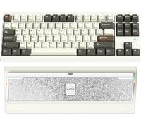 CutiePcs WOBKEY Crush 80 Reboot CNC Aluminum Mechanical Keyboard, Magnetic Ball-Catch Design, Triple-Mode Connectivity, HMX Frost Switches (Lite) / Kailh Cocoa Switches (Pro) (Pro White)