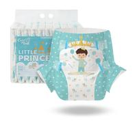 CutiePlusU Adult Printed Diaper Adult Nappies 10 Pieces Incontinence Pads Little Prince (Medium 71-96cm)