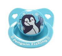 CutiePlusU Adult Sized Pacifier Dummy for Adult Babies Little Princess - Blue