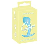 Cuties Mini Butt Plug - silicone anal plug (blue, 2.6 cm)