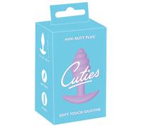 Cuties Mini Butt Plug - Silicone Anal Plug - Purple (2.8cm)
