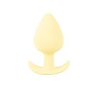 Cuties Mini Butt Plug Yellow 6.5 cm