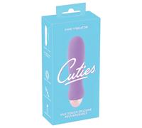 Cuties Mini Purple - Rechargeable Silicone Wand Vibrator (Purple)
