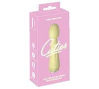 Cuties Mini Vibrator 4. Yellow 13.6 cm