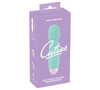 Cuties Mini Wand - Rechargeable Mini Massager Vibrator (Green)