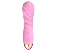 Bullet Vibrator Massager Cuties Silk Touch Rechargeable Mini Vibrator Pink