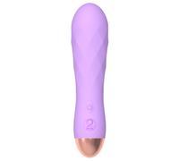 Cuties Silk Touch Rechargeable Mini Vibrator Purple