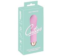 Bullet Vibrator Massager Cuties Silk Touch Rechargeable Mini Vibrator Pink