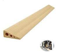 CUTIS Door Threshold Slope 90 x 10 x 4 cm, Ramp for Robot Vacuum Cleaners, Suitable for Vacuum Cleaner Robots, Pushchairs, Walkers and E-Scooters, Threshold Slope (Light Yellow)