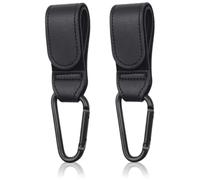 CutitiUU 2pcs Buggy Clips for Changing Bag Handbag,Pram Hook Clips,Specialised Hook for Pushchairs,5kg Load Capacity,Universal Pushchair Accessories Buggy Hooks for Diaper Bag,Shopping Grocery