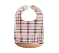 CutitiUU Adult Bib Adult The Eldly Bib Washable Dining Bibs for Elderly Waterproof Adult Eating Bib Reusable Dirty-proof Apron with Pocket for Elderly Senior, Adult 53cm*36cm (Khaki)