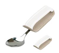 Cutlery Cuff - Leather, 9 x 3 x 1 cm Hand Cuff Wear-Resistant | Secure And Supportive Tool Holder, Assistive Strap For Limited Dexterity, Elderly, Disabled, Personal Independence, Daily Use