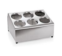 Cutlery holder, cutlery holder for table, kitchen cutlery holder for 6 compartments