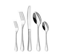 Cutlery Set for 6 People, 30 Pieces - Otto Koning Frankfurt- Stainless Steel Flatware Set, Mirror Polished. Silverware Set with Spoon Knife and Fork. Classic & Simple Design