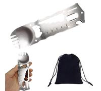 Cutlery Set for Lunch Box,Versatile Travel Cutlery Set with Storage Bag,Stainless Steel Spork for Outdoor Travel Picnic Office School Lunch Box