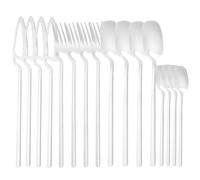 Cutlery Set Hangable 18/8 Stainless Steel Silver 4 Sets