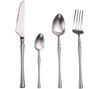 Cutlery Set - Premium Stainless Steel, Mirror Polished, Dishwasher Safe, Elegant Tableware for Home and Special Dinners, 24 Pieces