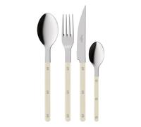 Sabre Ivory Bistrot Stainless-steel and Acrylic Cutlery set of 24