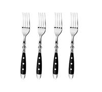 Cutlery Set Stainless Steel Dinner Fork Set Dishes Fruit Dessert Fork Dining Tableware Set 4Pcs