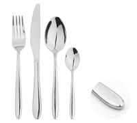 Cutlery Set Stainless Steel Fork Spoon 24pc Sets Anydate Pointed End (24)