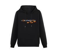 CUTLERY SUIT Men's Verstappen Hooded Hight Quality Man Hooded Normal Long Sleeve Cotton Pullover Hoody XL Black