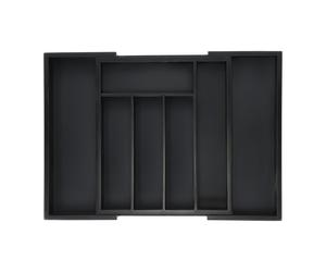 Cutlery tray Drawer divider Adjustable Bamboo material Bamboo Storage Tray