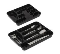 Cutlery tray Drawer Insert 5 compartments easy clean cutlery organiser