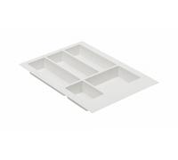 Cutlery tray inserts for kitchen drawers cabinet sizes 400-900 WHITE