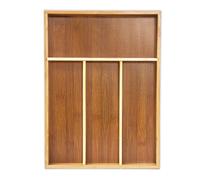 Cutlery tray Kitchen Drawer Divider 4 Compartments Easy Clean Moisture-resistant