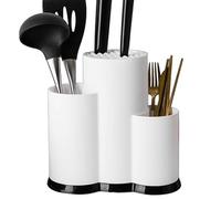 Cutlery Tray - Rectangular Tool Sorter, Open Top Access, Compact Footprint Design, Partitioned Structure, Efficient Capacity, Long Tail Organization | Cutlery Holder for Z