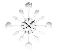Cutlery Wall Clock - Ideal for Kitchen,Dinning area , Home Clock Size 33cm New.