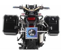 Hepco Becker Xplorer Cutout Honda Crf 1000 Africa Twin 18-19 6519512 00 22-01-40 Side Cases Fitting Silver