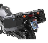 Hepco Becker Cutout Xplorer 37+40l Suzuki V-strom 650 Abs/xt 12-16 Side Cases Set Grey