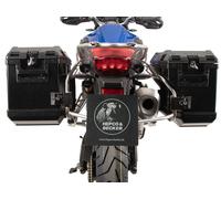 BMW F 800 GS Side Carrier Cutout Xplorer Sideboxes Black BY H&B 2024-