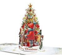 CUTPOPUP Christmas Tree, Christmas Cards 2024, 3D Xmas Cards 2024, Merry Christmas Pop Up Cards, Christmas Cards for Her, Him, Wife, Husband, Mum, Dad (Xmas Tree24) US8-CN301UK
