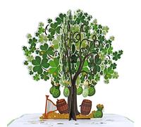 CUTPOPUP Patrick's Day Tree, Patrick Cards, Pop Up Greeting Cards, US8-SD147UK1515