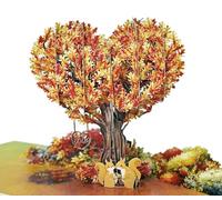 CUTPOPUP Squirrel Couple Pop Up Anniversary Cards, 3D Wedding Anniversary Card for Him Her Wife Husband Mum Dad, Birthday Card, Mothers Day, Happy Valentines Day Cards Romantic US8-LO178UK