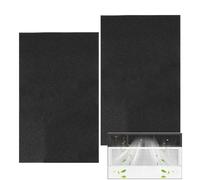 Cuttable Air Filter - 2 Units 61 x 38 cm Washable, Replacement Filters for Air Conditioning, for in Summer, Bedroom, Living Room, Office, Apartment