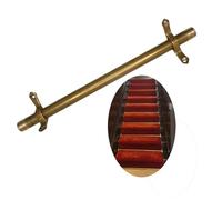Cuttable Brass Stair Carpet Pressure Rods 1/3/5/10 Pcs Adjustable 20 50 Inch Stair Runner Fixed Bar Set for Secure Carpet Installation