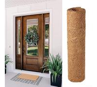 Cuttable Coconut Liner Roll 30cm 40cm 50cm x 100cm Natural Coir Fiber Mat for Floor Mat Door Mat Garden Basket and Eco Decoration (40x100CM)
