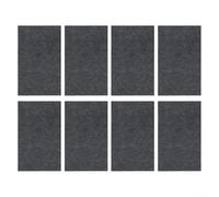 Cuttable Felt Mat for Flower Pots Facilitating Even Water Distribution and Reducing Evaporation Losses (8 pieces of 33 * 20CM)