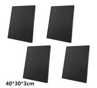 Cuttable Polyurethane Foam Padding Sheets for Tool Boxes and Camera Storage, for Durable Lightweight Cushioned Insert Pads, 4 Pack Black, 40x30x3cm/30x30x2.5cm/40x30x2.5cm/40x30x4cm