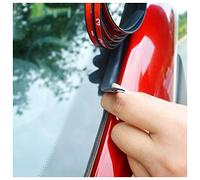 Cuttable T-Car Sunroof Cover Seal Rubber Trim,Dust Proof&Weather Stripping for Windshield,Tailgate Adhesive Rubber Seal Strip (19mm×16Ft)