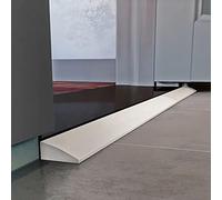 Cuttable Threshold Ramps for Sweeping Robot, Rise Solid Rubber Wheelchair Ramp, Self-adhesive Indoor Threshold Ramp for Doorways, Driveways, Bathroom (60x5x1.8cm(23.6x2x0.7inch))