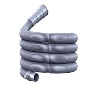Cuttable Washing Machine Drain Hose, 1/1.5/2/3 m EVA Flexible Hose with Leak-Proof Clip, for Dishwashers & Washer-Dryer Combos