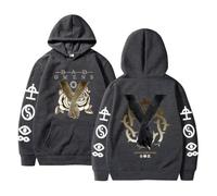 CUTTE Bad Omens Tour Official Hoodie | Y2K Retro Oversized Pullover | Autumn Winter Streetwear Merch (dark grey,M)