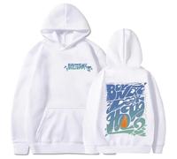 CUTTE BOYNEXTDOOR HOW Official Hoodie | Kpop Group Merch | Unisex Streetwear Pullover (white,M)