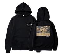 CUTTE Liam Payne Graphic Hoodie - Oversized Unisex Pullover, Singer Inspired Streetwear Sweatshirt (black,XXL)