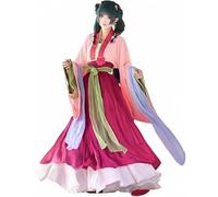 CUTTE Maomao Cosplay Costume Full Set with Wig - The Apothecary Diaries Hanfu Dress for Women & Carnival (Cat Garden Tour Hanfu,XL)