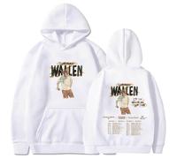 CUTTE Morgan Wallen I'm The Problem Tour Official Merch | Country Music Hoodie | Unisex Pullover Sweatshirt (White,S)